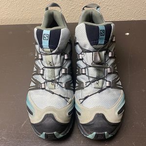 Salomon XA Pro 3D gray/light blue womens 11